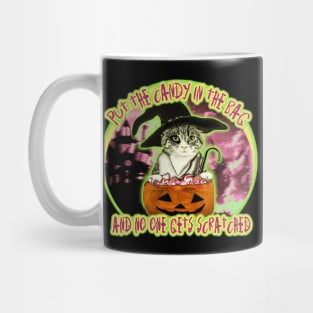 halloween cat Mug